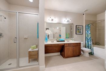 3000 Sage - stand-up showers in select units